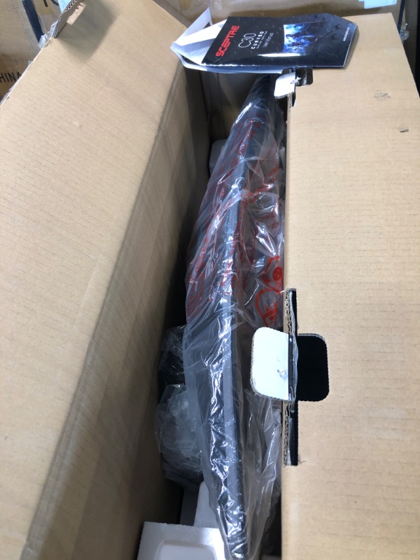 Photo 1 of Sceptre 30-inch Curved Gaming Monitor 21:9 2560x1080 Ultra Wide Ultra Slim HDMI DisplayPort up to 200Hz Build-in Speakers, Metal Black (C305B-200UN1)