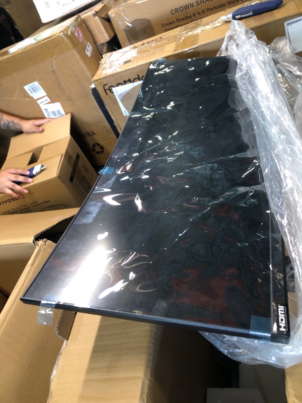 Photo 1 of Sceptre 30-inch Curved Gaming Monitor 21:9 2560x1080 Ultra Wide Ultra Slim HDMI DisplayPort up to 200Hz Build-in Speakers, Metal Black (C305B-200UN1)