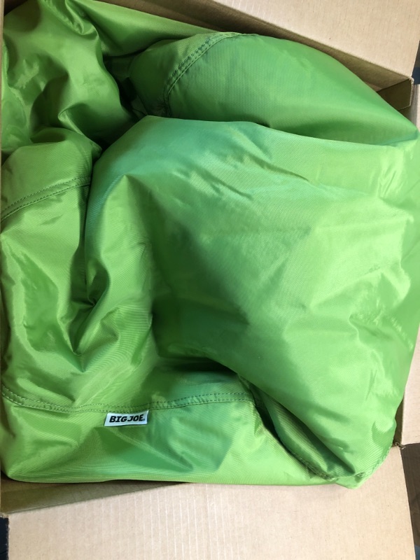 Photo 3 of Big Joe Classic Bean Bag Chair, Spicy Lime Smartmax, 2ft Round