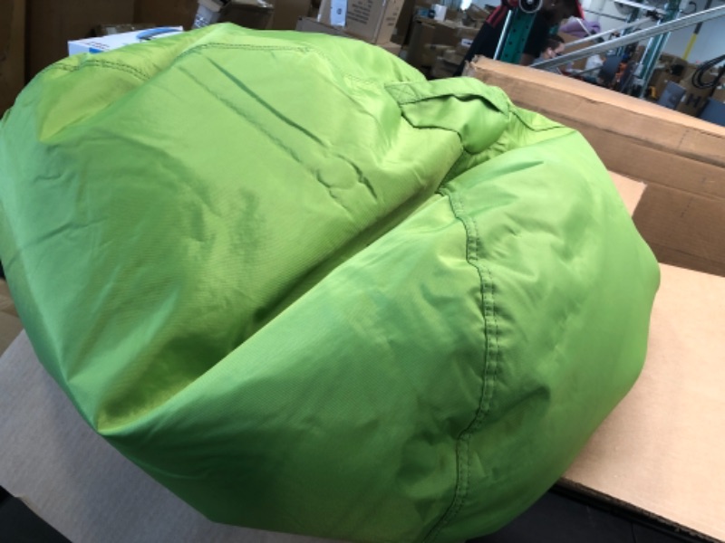 Photo 5 of Big Joe Classic Bean Bag Chair, Spicy Lime Smartmax, 2ft Round