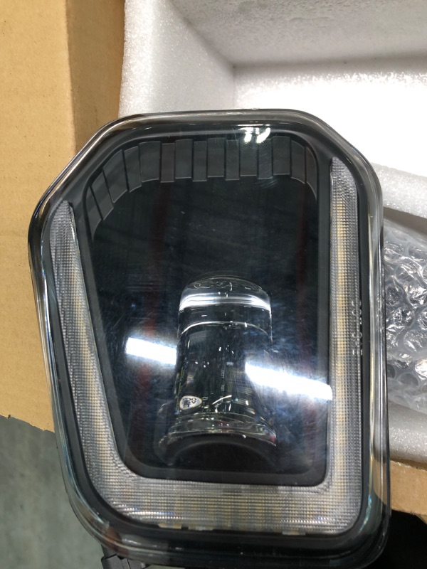 Photo 2 of LED&DRL Fog Lights Assembly Kit for 2016 2017 2018 2019 2020 2021 2022 2023 Toyota Tacoma(Fits SR,SR5 Model Only), 1 Pair Bumper Driving Fog Lamps Daytime Running Lights (LED ver.2)