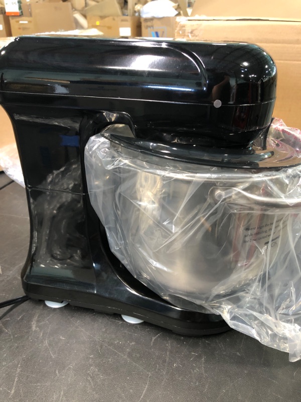 Photo 4 of SHARDOR Hand Mixer, 350W Handheld Mixer with Storage Case 5-Speed Plus Turbo Hand Mixer Electric With 5 Stainless Steel Attachments(2 Beaters, 2 Dough Hooks and 1 Whisk), Silver US-HM315S Retro Fashion Sliver