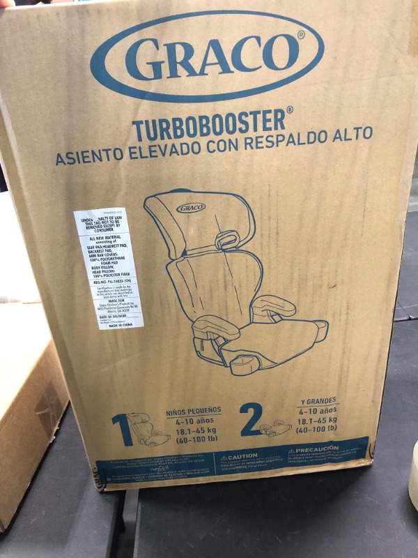 Photo 4 of Graco TurboBooster Highback Booster Seat, Glacier