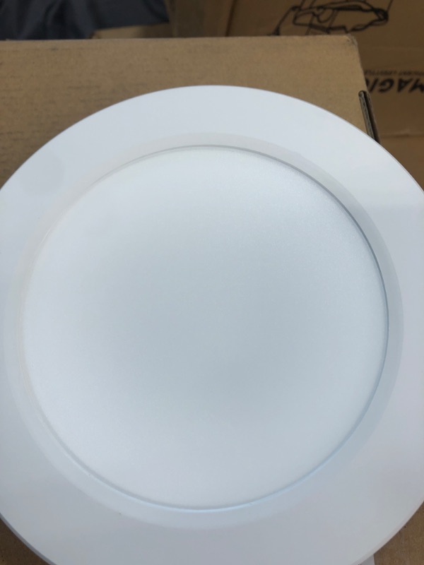 Photo 2 of Amico 5/6 inch 5CCT LED Recessed Lighting 12 Pack, Dimmable, IC & Damp Rated, 12.5W=100W, 950LM Can Lights with Baffle Trim, 2700K/3000K/4000K/5000K/6000K Selectable, Retrofit Installation - ETL & FCC