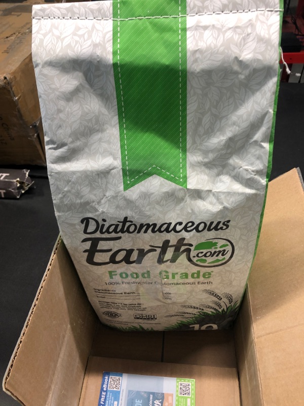 Photo 3 of DiatomaceousEarth 10 LBS FOOD GRADE Diatomaceous Earth - 100% Organic All Natural Diamateous Powder - Diametaceous for humans is Safe Around Children.