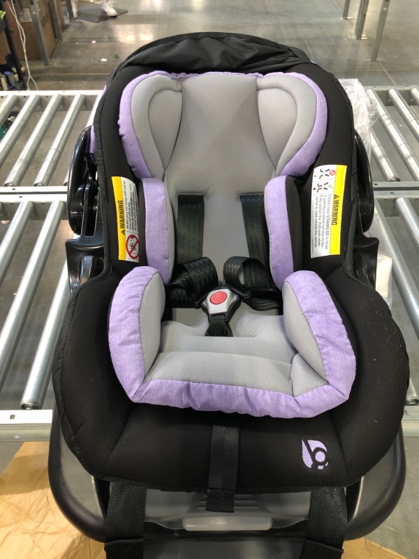 Photo 2 of Baby Trend Secure Snap Tech 35 Infant Car Seat, Lavender Ice 16.5x16.25x28.5 Inch (Pack of 1)