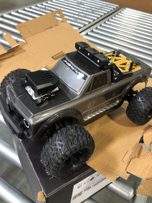 Photo 3 of TEMI RC Cars -1:16 Scale Remote Control Car for Adults Kids, 4WD High Speed 40 Km/h All Terrains Electric Vehicle Off Road RC Car Monster Truck with Two Rechargeable Batteries for Boys Kids and Adults