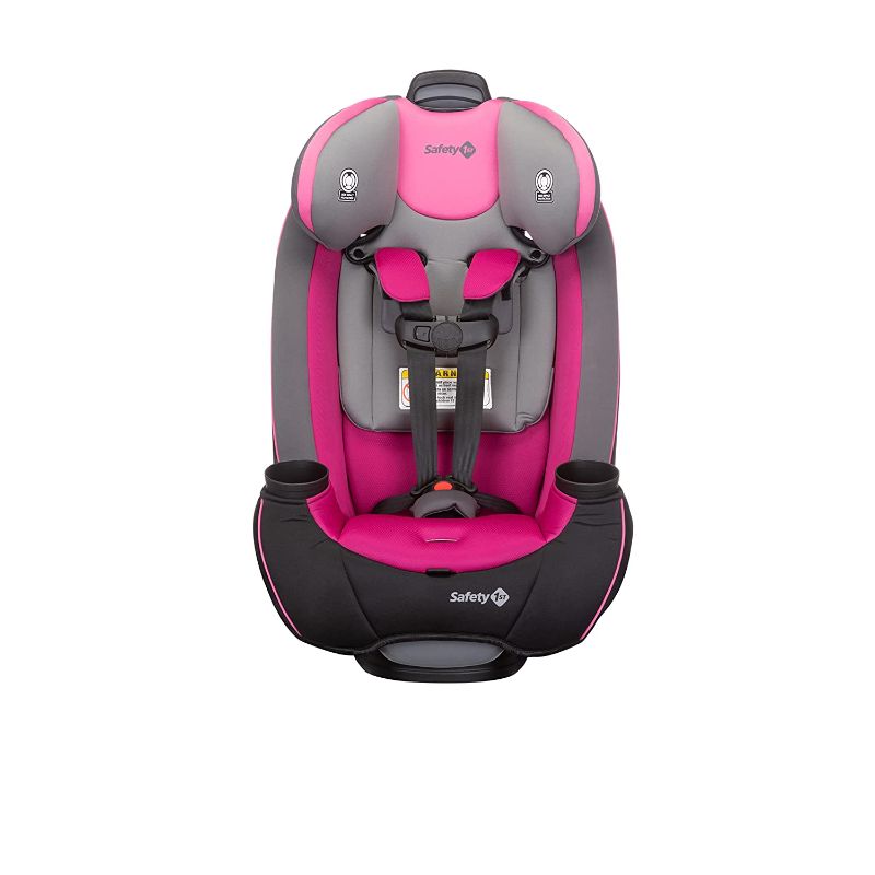 Photo 2 of Safety 1st Crosstown All-in-One Convertible Car Seat, Rear-Facing 5-40 pounds, Forward-Facing 22-65 pounds, and Belt-Positioning Booster 40-100 pounds, Tickled Pink
