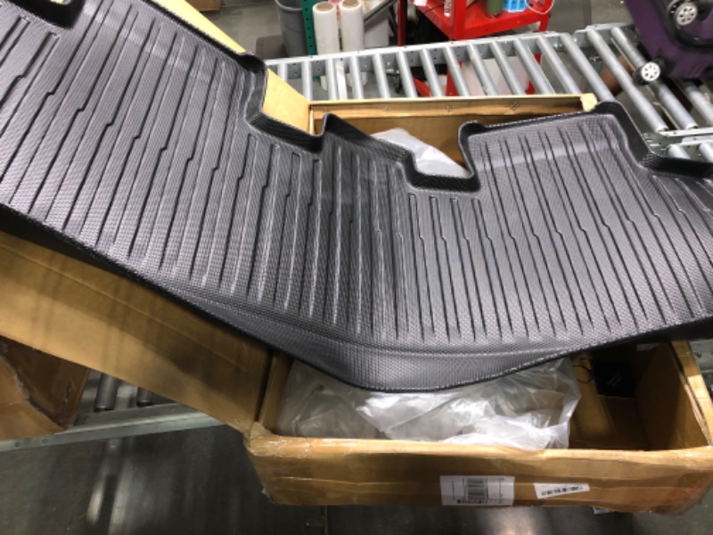 Photo 1 of TAPTES Floor Mats Liner Full Set for Model Y 2023 2022 2021,for Tesla Model Y Floor Mats 2021-2023 All Weather TPE Floor Frunk Trunk Mats Cargo Accessories,Waterproof Interior Accessories 5 Seater