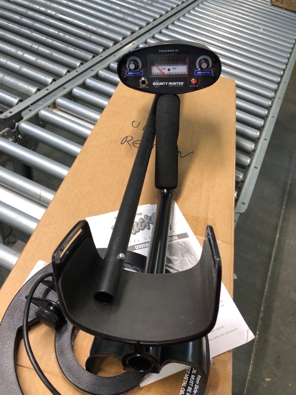 Photo 1 of Bounty Hunter TK4 Tracker IV Metal Detector with 8-inch Waterproof Coil
