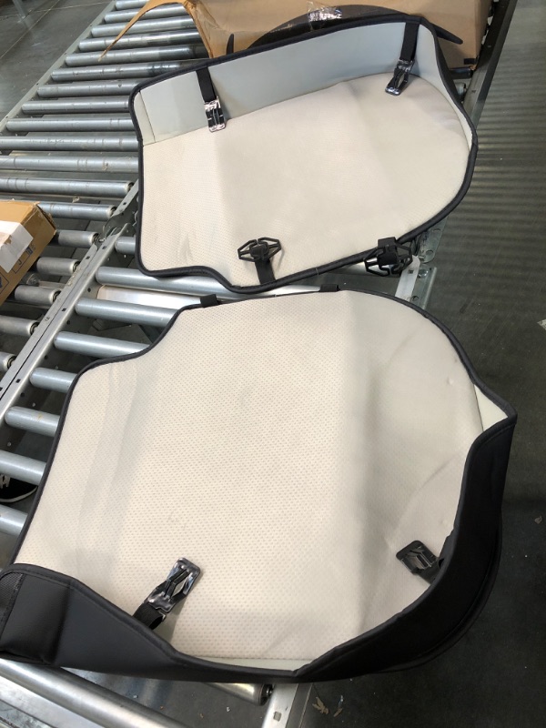 Photo 1 of 7 pcs Car Seat Covers Full Set with Waterproof Leather,Airbag Compatible Automotive Vehicle Cushion Cover Universal fit for Most Cars