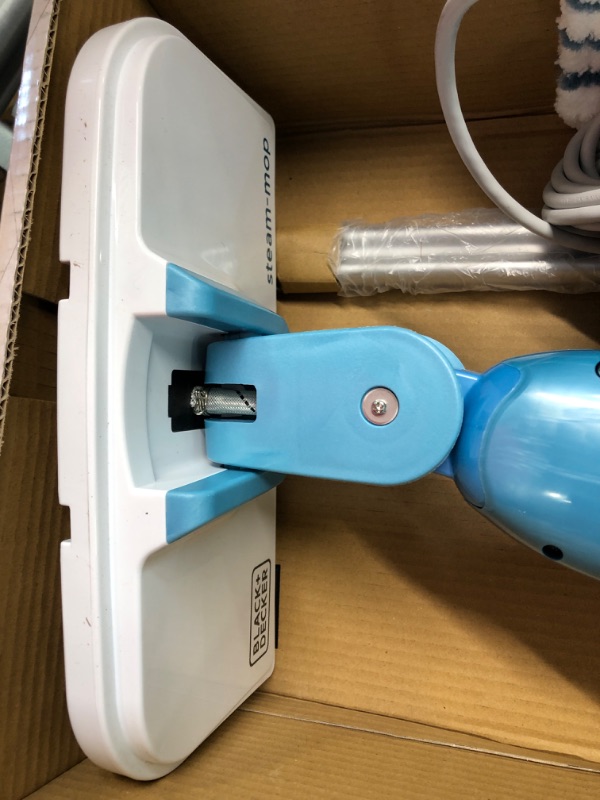 Photo 6 of BLACK+DECKER B+D HSMC1321 2in1 STEAM MOP and Portable Steamer 5-in-1 Steam Mop