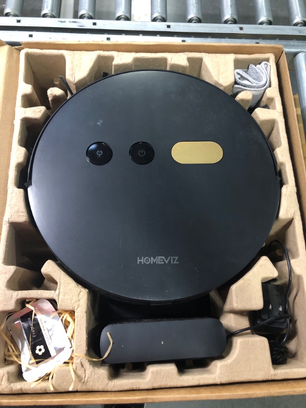 Photo 1 of 3-in-1 Robot Vacuum and Mop Combo - 8000Pa Super Suction Robot Vacuum Cleaner with Air Aromatherapy, APP & Alexa Control, Self-Charging, Automatic Smart Mapping, Ideal for Pet Hair/Carpets/Hard Floors
