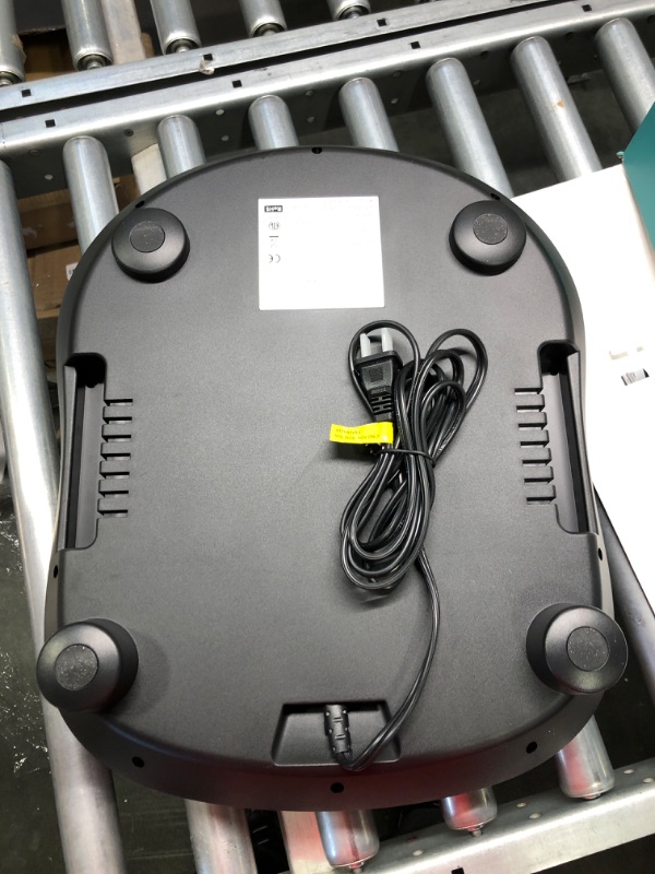Photo 1 of Nekteck Foot Massager with Heat, Shiatsu Heated Electric Kneading Foot Massager Machine for Plantar Fasciitis, Built-in Infrared Heat Function and Power Cord Black