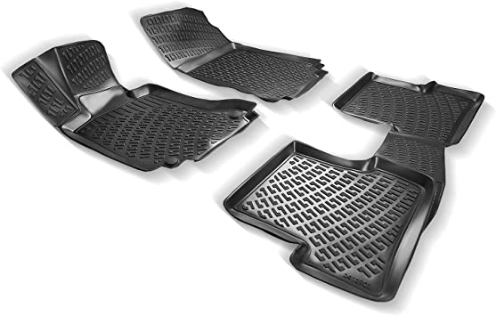 Photo 1 of Black Rubber Floor Mats Waterproof Floor Liner