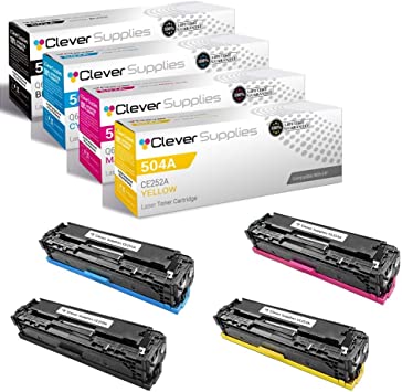 Photo 1 of toner cartridge ce401a/ce251a pack of 5