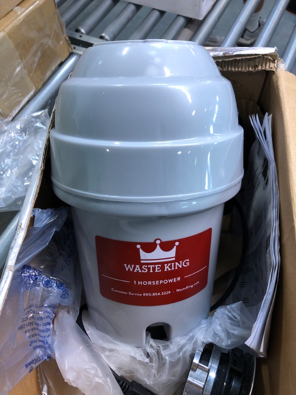 Photo 4 of Waste King Legend 1 HP Continuous Feed Garbage Disposal