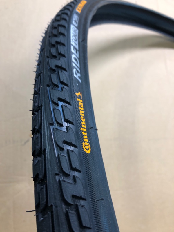 Photo 4 of Continental Ride Tour Replacement Bike Tire - Extra Puncture Protection, E-Bike Rated City/Trekking Bicycle Tire (12", 16", 20", 24", 26", 27", 28", 700c) 700 x 32