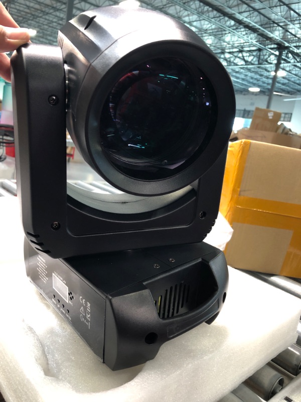 Photo 2 of 60W RGBW Beam Moving Head Light Super Bright LED Spot Light by DMX 512 Sound Activated Control for Live Show Disco Events Party Stages Lighting 1 Pack 60W Beam Spot