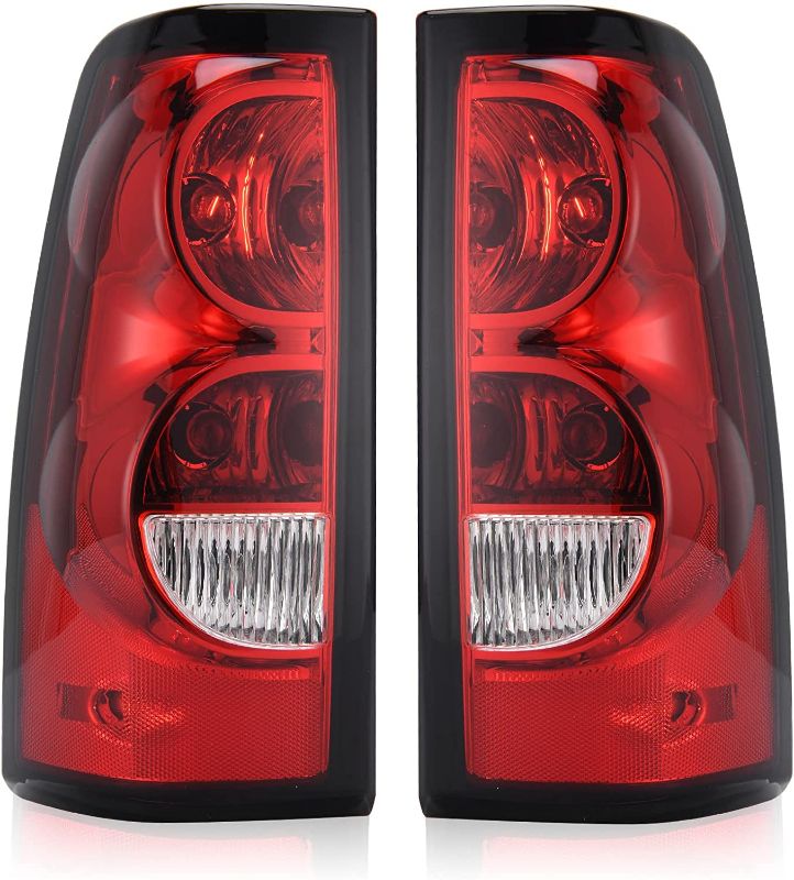 Photo 1 of AUTOSAVER88 Tail Lights Assembly Compatible with 2003-2006 Chevy Silverado 1500 2500 1500HD 2500HD / 04-06 Silverado 3500/2007 Silverado with Classic Body Style, Replacement OE Taillights