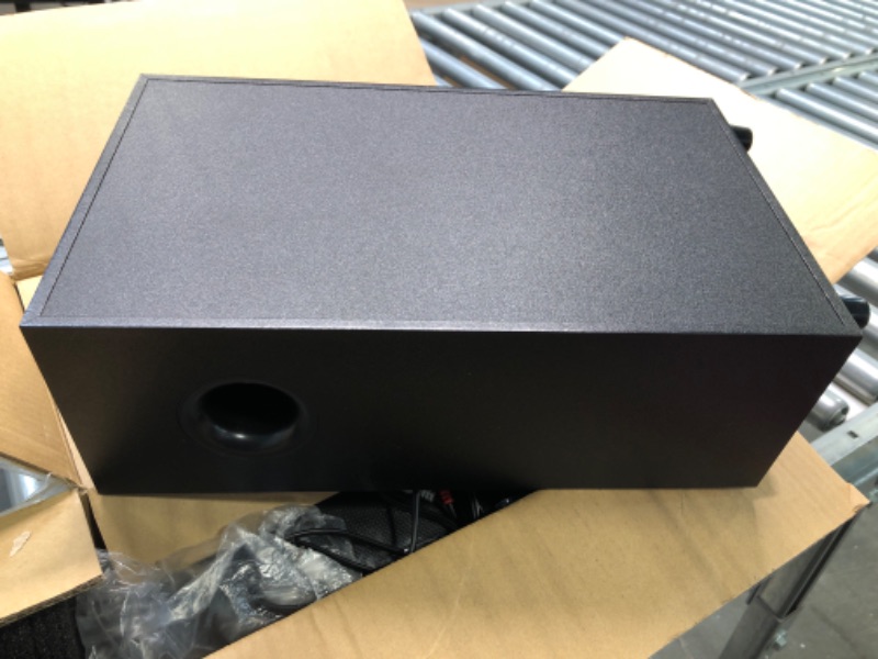 Photo 1 of Sound Bar for TV with Subwoofer Deep Bass Soundbar 2.1 CH Home Audio Surround Sound Speaker System with Wireless Bluetooth 5.0 for PC Gaming with Wired Opt/Aux/Coax Connection Mountable 29-Inch