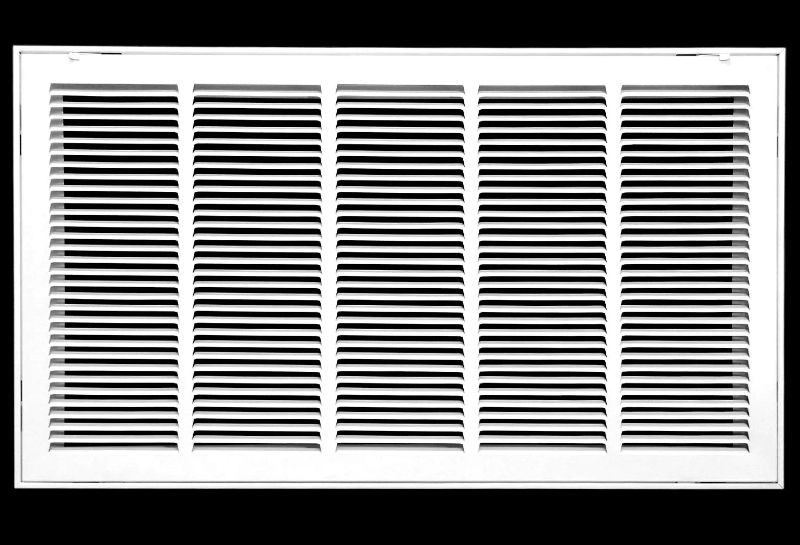 Photo 1 of 34" X 16"" STEEL RETURN AIR FILTER GRILL FOR 1" FILTER REMOVABLE FACE/DOOR

