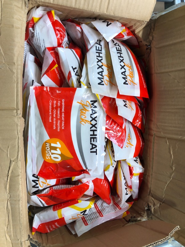 Photo 1 of SOUTH SHORE RETAIL, LLC 110 Hour Shipping Heat Pack - 60 Count - (1 and 10 Pack Available) Fish - Insects - Reptiles - Birds - Other Animals - Consistent Heat.