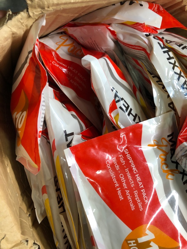 Photo 1 of SOUTH SHORE RETAIL, LLC 110 Hour Shipping Heat Pack - 60 Count - (1 and 10 Pack Available) Fish - Insects - Reptiles - Birds - Other Animals - Consistent Heat.