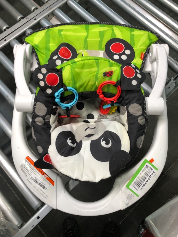 Photo 2 of Fisher-Price Sit Me Up Floor Seat - Panda Paws