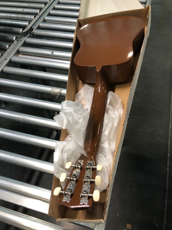 Photo 1 of Childs Guitar STRONG WIND Guitar for Beginners Acoustic Kids Guitar 30" Steel Strings Wooden Guitar for Kids Students Girls Boys (Brown,No Bag)