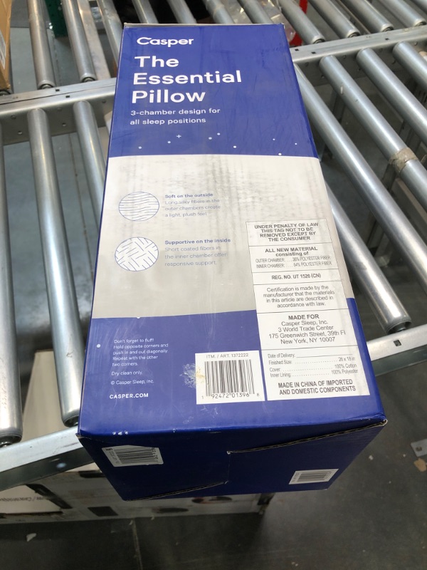 Photo 2 of Casper Essential Pillow, Size Standard