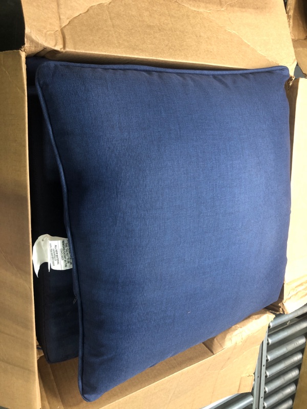 Photo 1 of 2 PC CUSHION BLUE