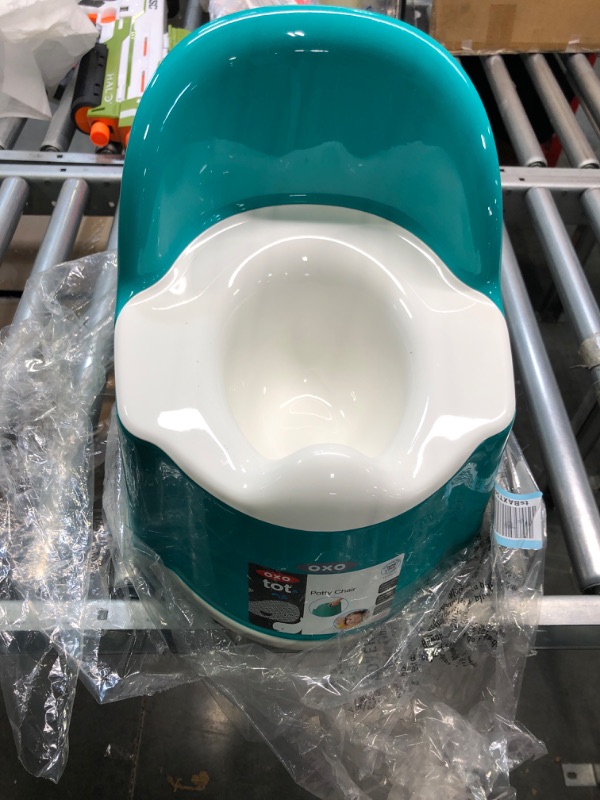 Photo 3 of OXO Tot Potty Chair, Teal 1 Count (Pack of 1) teal