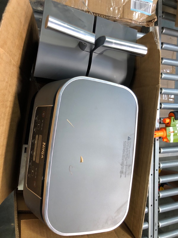 Photo 1 of Ninja DZ201 Foodi 8 Quart 6-in-1 DualZone 2-Basket Air Fryer with 2 Independent Frying Baskets, Match Cook & Smart Finish to Roast, Broil, Dehydrate & More for Quick, Easy Meals, Grey