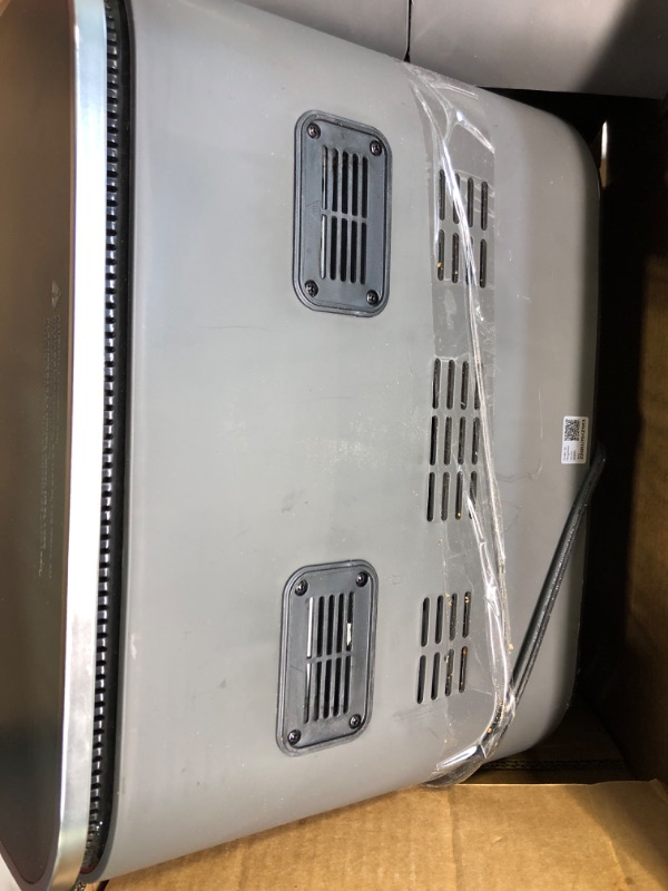 Photo 1 of Ninja DZ201 Foodi 8 Quart 6-in-1 DualZone 2-Basket Air Fryer with 2 Independent Frying Baskets, Match Cook & Smart Finish to Roast, Broil, Dehydrate & More for Quick, Easy Meals, Grey