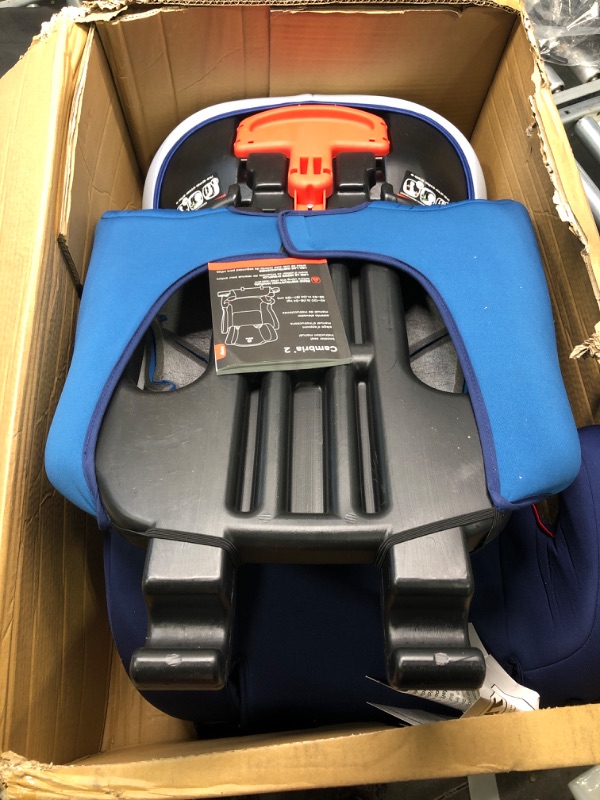 Photo 3 of Diono Cambria 2 XL 2022, Dual Latch Connectors, 2-in-1 Belt Positioning Booster Seat, High-Back to Backless Booster with Space and Room to Grow, 8 Years 1 Booster Seat, Blue NEW! Blue