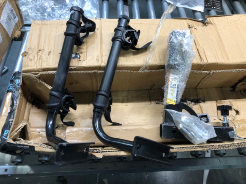 Photo 1 of MaxxHaul 50025 Hitch Mount 2 Bike Rack For Cars, Trucks, SUV's, Minivans - 100 lb. Capacity