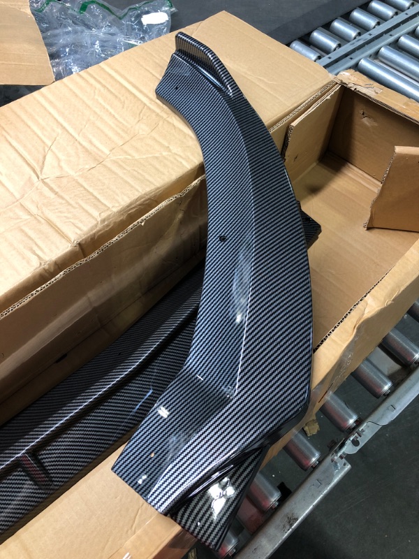 Photo 4 of 2015-2018 Suit For the Modification gtr , Carbon Fiber Compression Sports Fixed Wind Wing Tail
