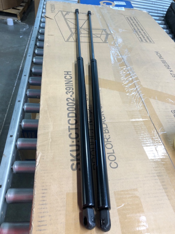 Photo 1 of C1615953 35 inch 40 LB Gas Prop Struts Shocks, C16-15952 35.43" 178 N Lift-Support Gas Springs for Teardrop Camper Door Tonneu Cover Truck Topper Bed Camper Shell RV Kitchen Door , 2Pcs Set ARANA 35 inch 40LB