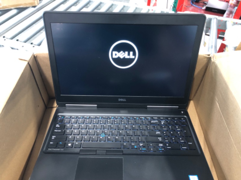 Photo 1 of Dell Precision 7510 15.6in Laptop, Core i7-6820HQ 2.7GHz, 16GB Ram, 512GB SSD, Windows 10 Pro 64bit, Webcam (Renewed)
