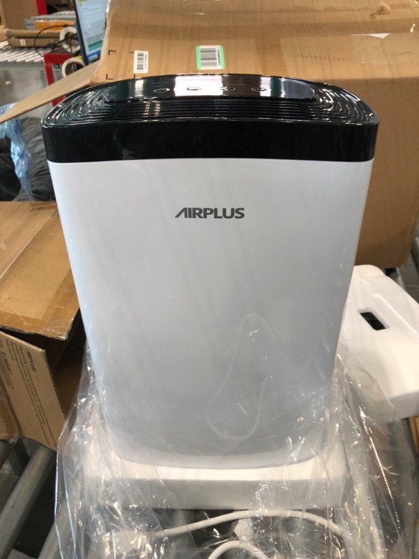 Photo 4 of AIRPLUS 2,000 Sq. Ft 30 Pints Dehumidifier for Home and Basements with Drain Hose(AP1907) 30 Pints A-Rounded