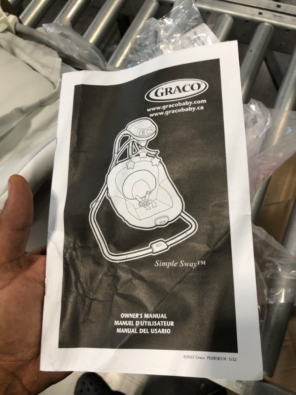 Photo 1 of Graco® Simple Sway™ Swing, Ivy Simple Sway Ivy