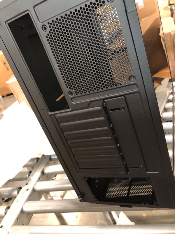 Photo 1 of NZXT H5 Flow Compact ATX Mid-Tower PC Gaming Case – High Airflow Perforated Front Panel – Tempered Glass Side Panel – Cable Management – 2 x 120mm Fans Included – 280mm Radiator Support – Black Black H5 Flow Non i-Series Case