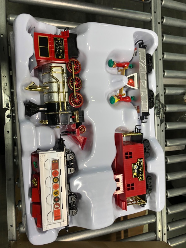 Photo 1 of FAO SCHWARZ 30-Piece Motorized Train Set
