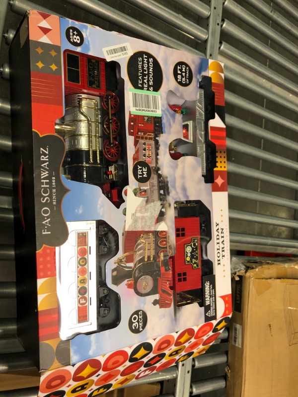 Photo 1 of FAO SCHWARZ 30-Piece Motorized Train Set
