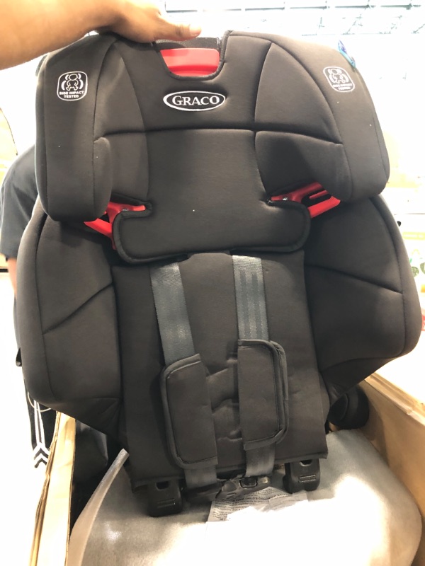 Photo 4 of Graco Tranzitions 3 in 1 Harness Booster Seat, Proof Tranzitions Black