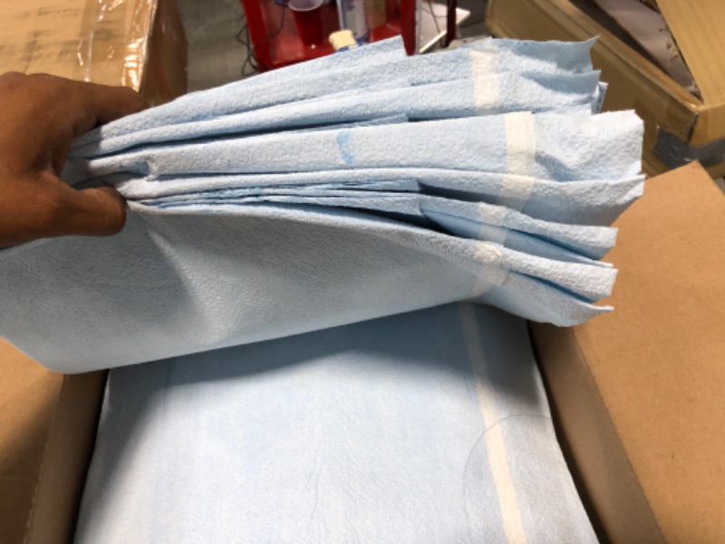 Photo 1 of Avalon Papers 813 Standard Gown, Tissue/Poly/Tissue, Blue (Pack of 50)