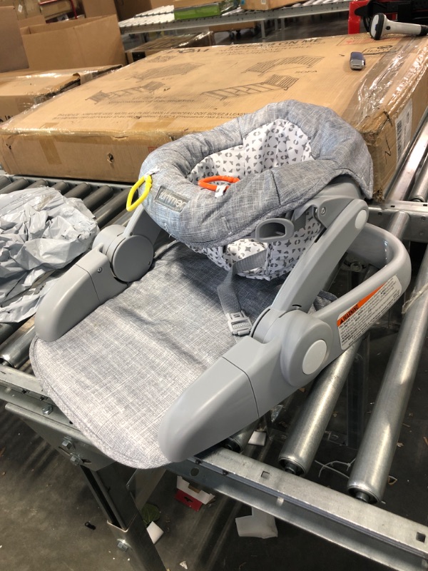Photo 2 of Summer® Learn-to-Sit™ 2-Position Floor Seat (Heather Gray) – Sit Baby Up in This Adjustable Baby Activity Seat Appropriate for Ages 4-12 Months – Includes Toys