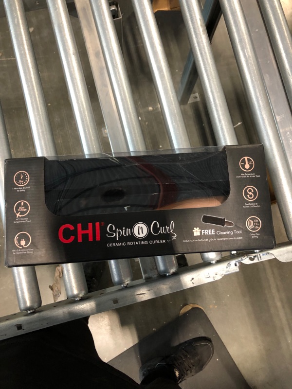 Photo 1 of CHI Spin N Curl Special Edition Rose Gold Hair Curler 1". Ideal for Shoulder-Length Hair between 6-16” inches.