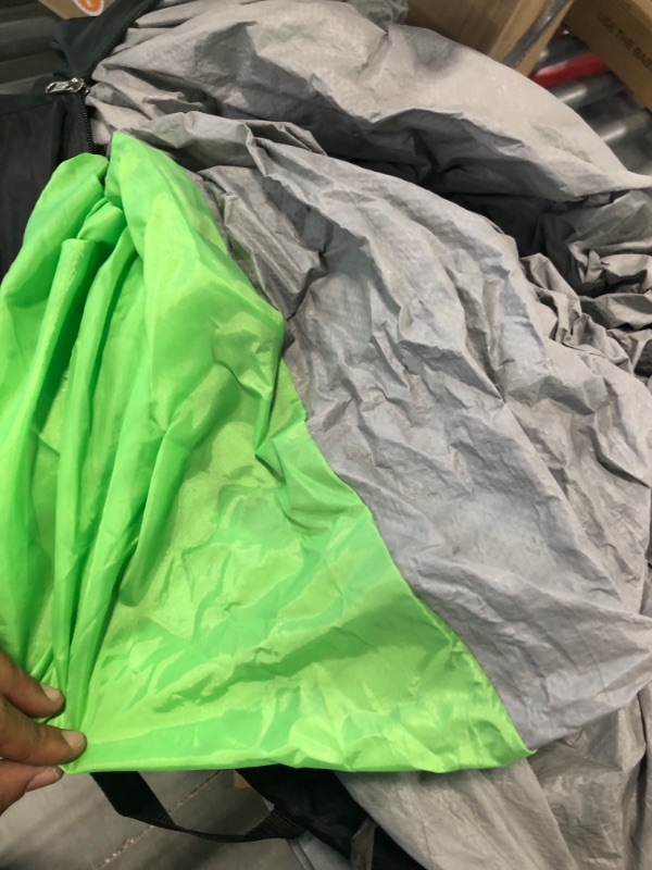 Photo 1 of CAMPROS CP Tent-8-Person-Camping-Tents, Waterproof Windproof Family Tent, 5 Large Mesh Windows, Double Layer, Divided Curtain for Separated Room, Portable with Carry Bag Green